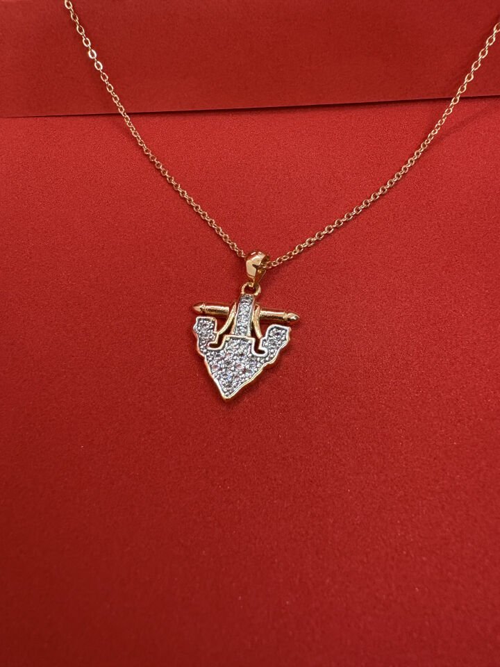 Zirkon Taşlı Kolye