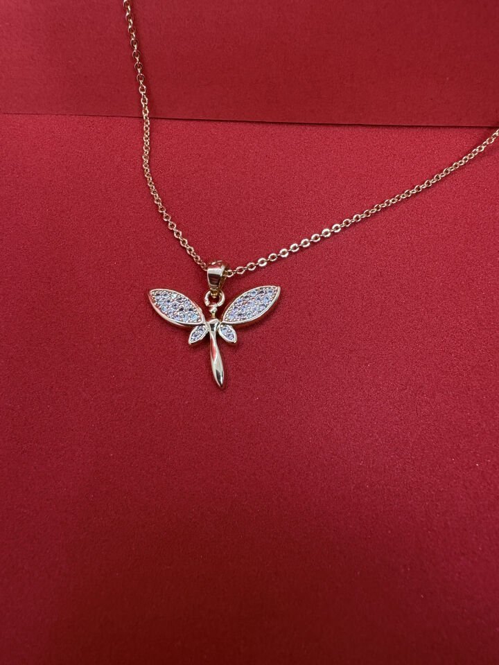 Zirkon Taşlı Yusufcuk Kolye