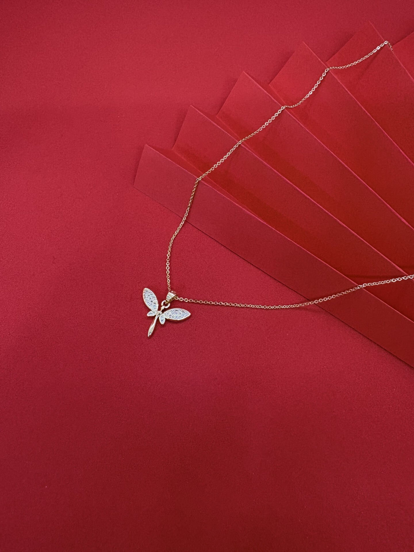 Zirkon Taşlı Yusufcuk Kolye