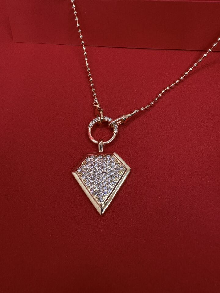 Taşlı Geometrik Kolye