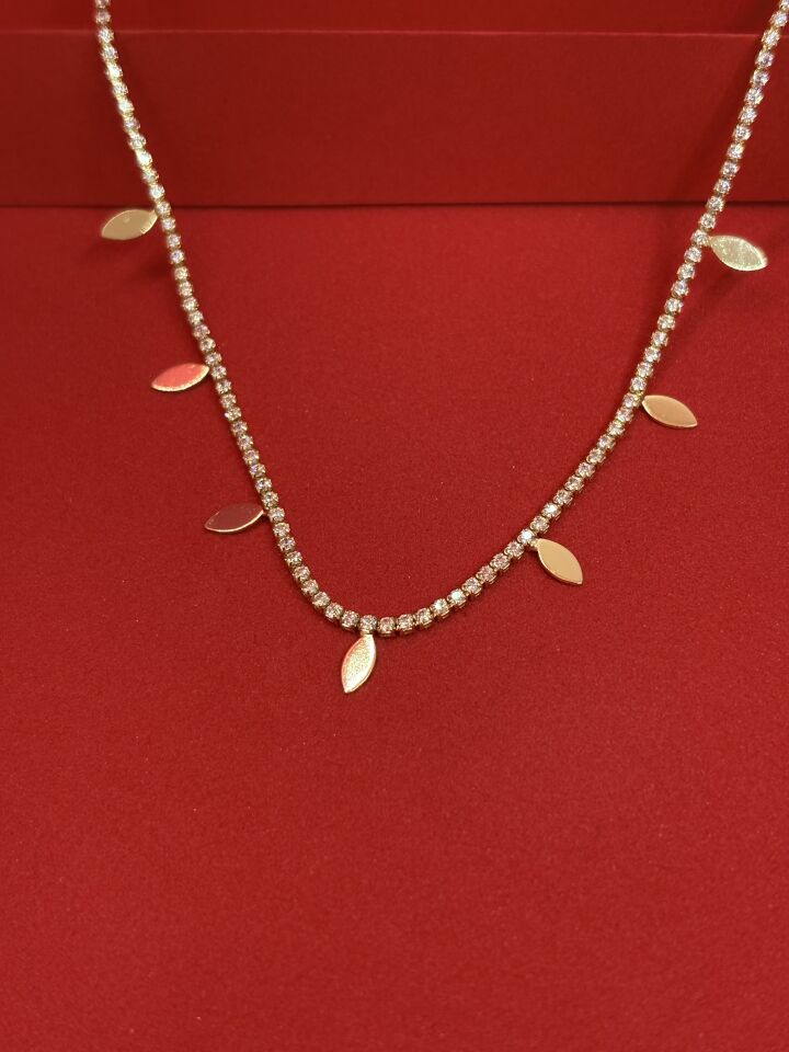 Yaprak Su Yolu Kolye