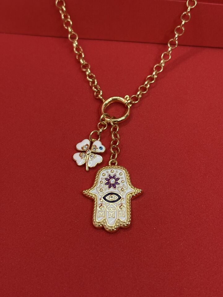 Melisa Takı & Aksesuar Xuping Fatma Ana Eli Kolye