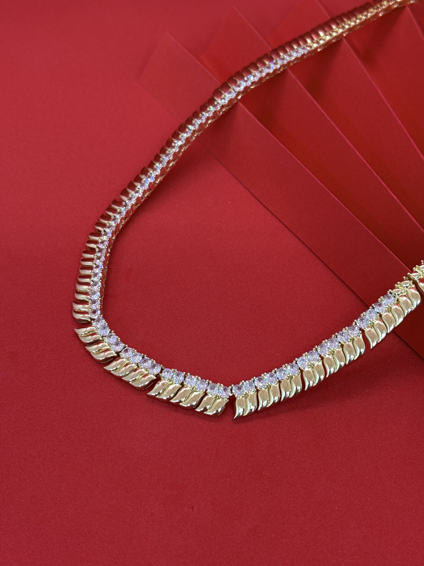 Xuping Zirkon Taşlı Kolye