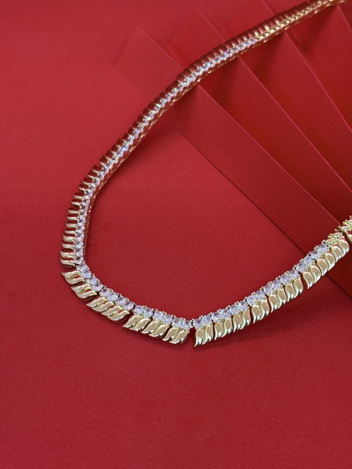 Xuping Zirkon Taşlı Kolye