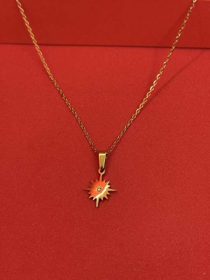 Minimal Yıldız Kolye