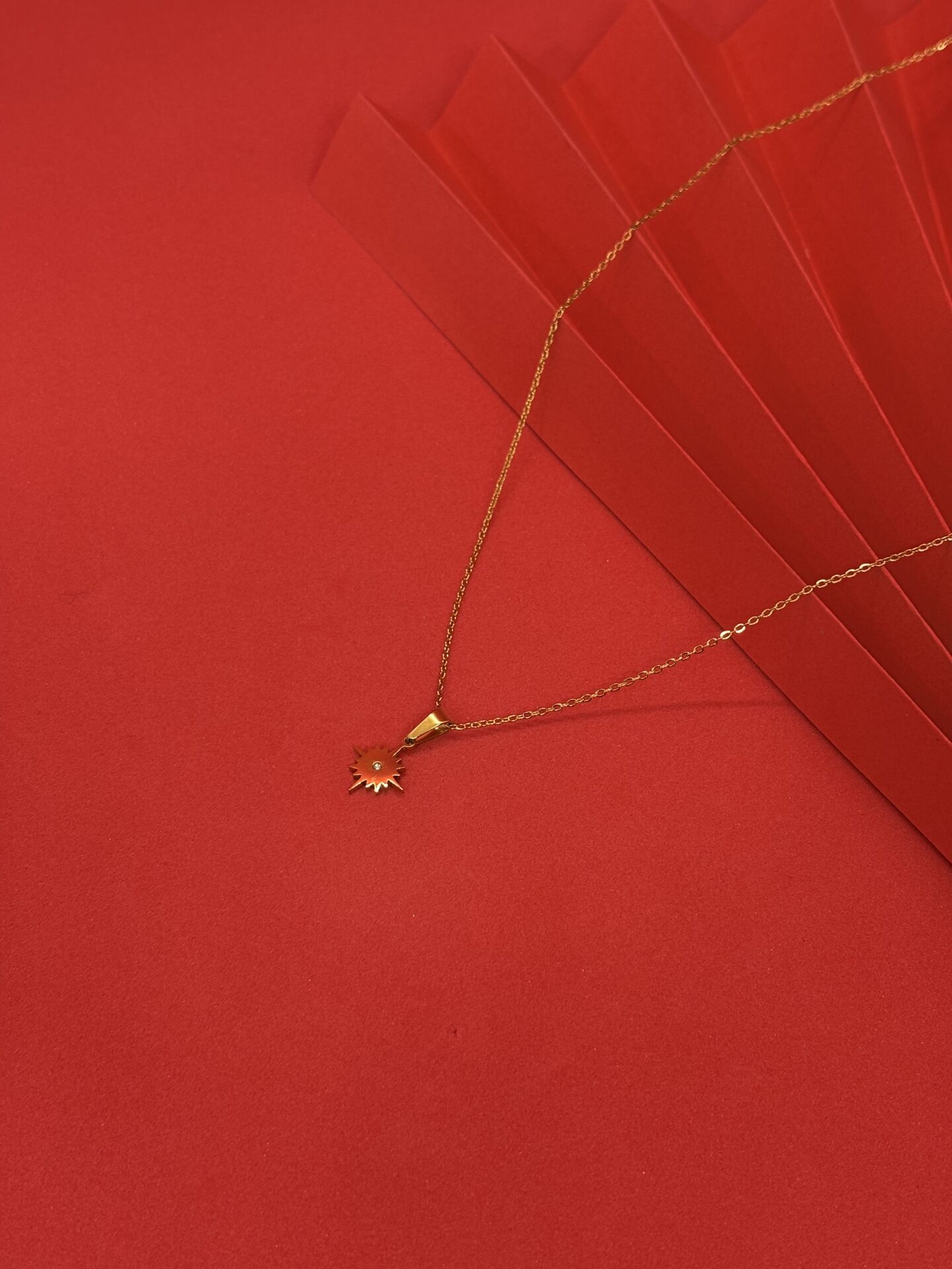 Minimal Yıldız Kolye