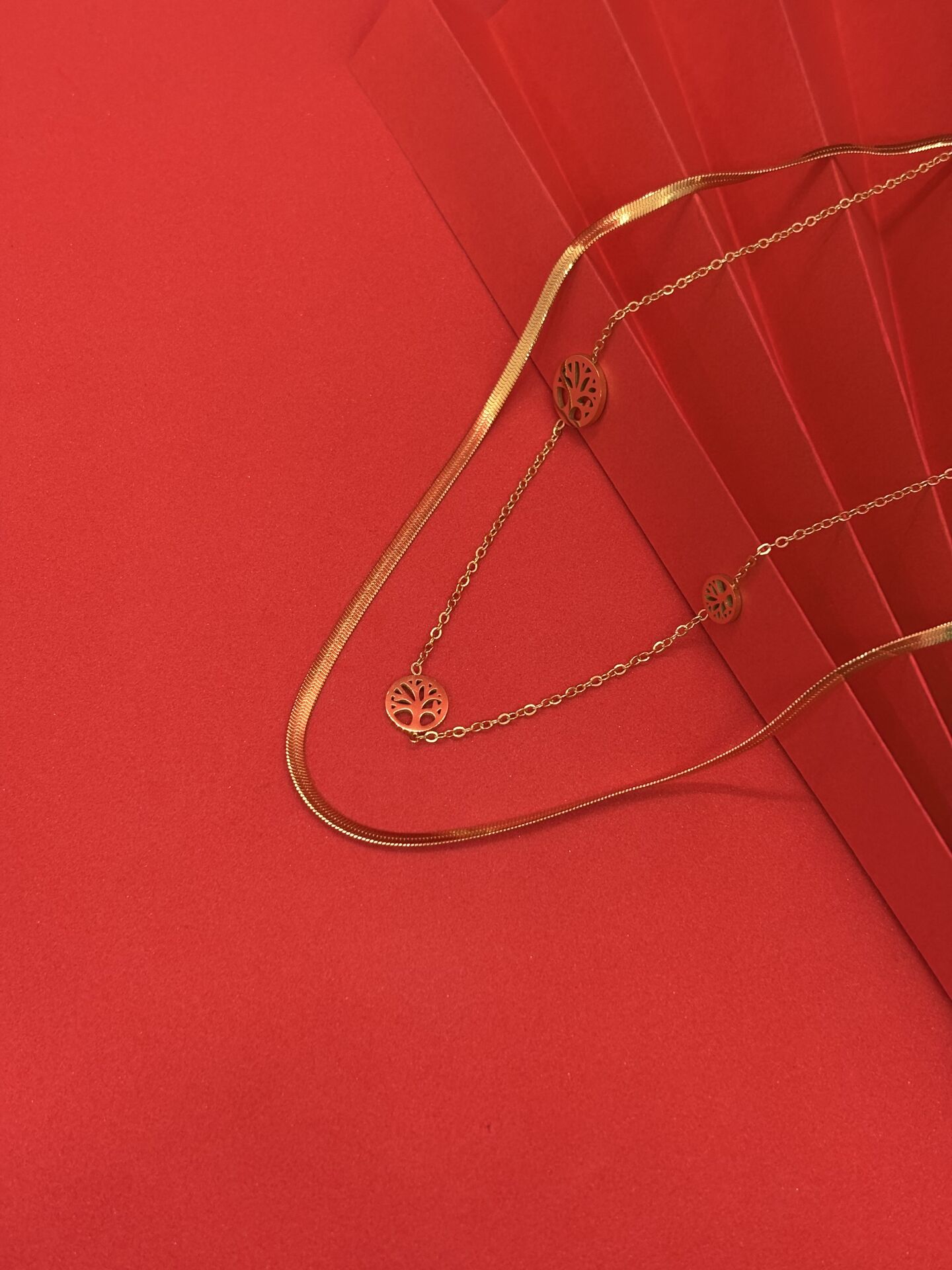 İkili Yaşam Ağacı Kolye