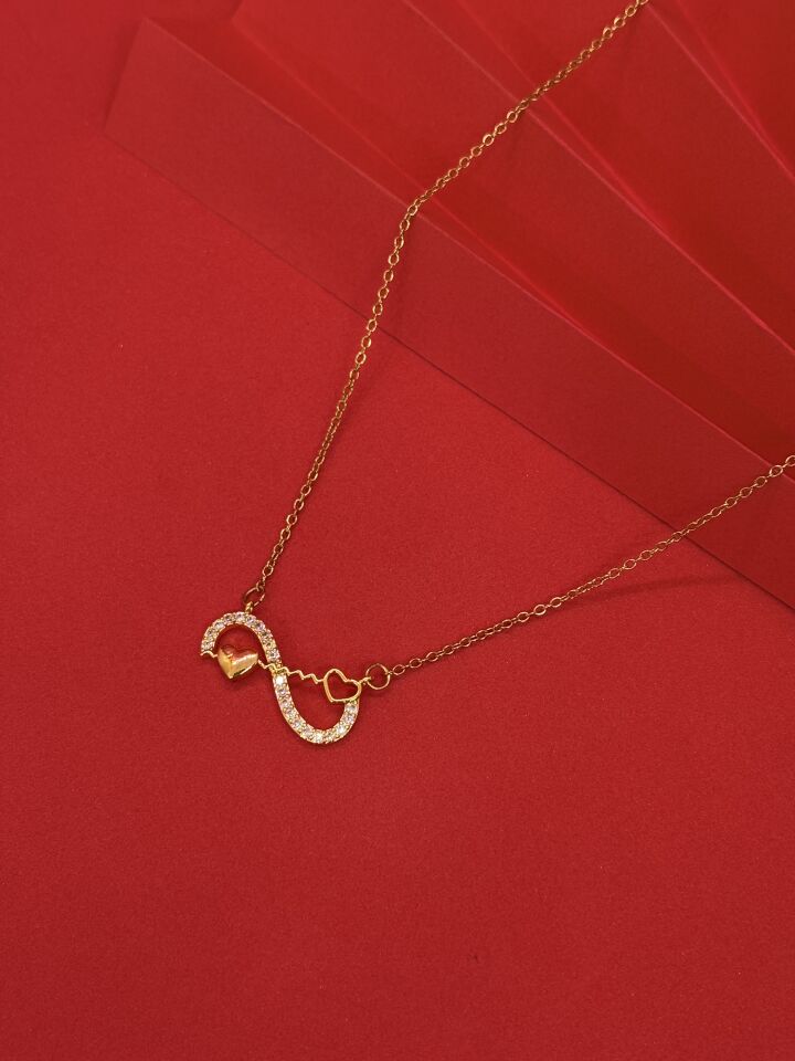 Melisa Takı & Aksesuar Sonsuz Gold Kolye