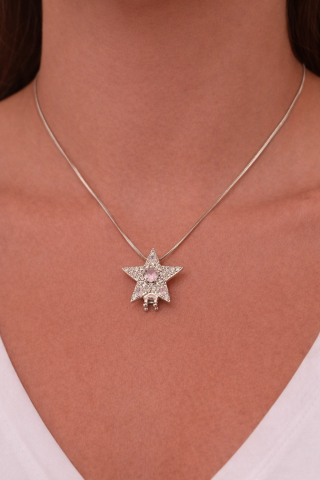 İtalyan Yıldız Kolye