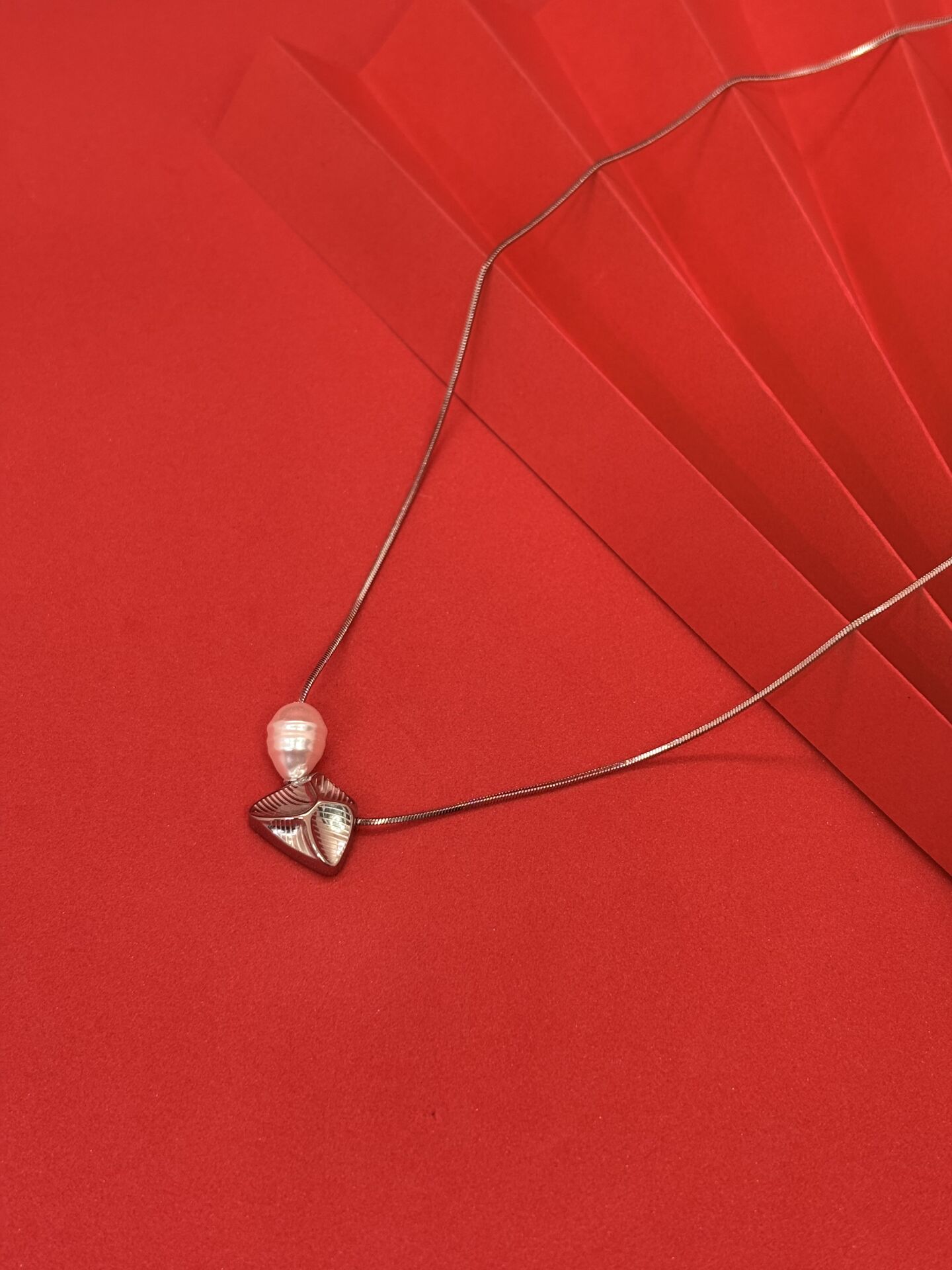 Geometri İncili Kolye