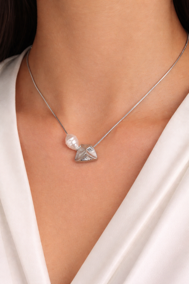 Geometri İncili Kolye