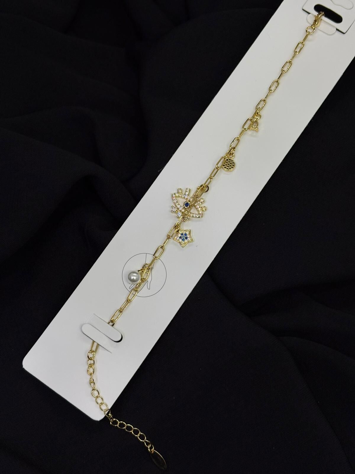 316L Çelik Gold Renk Nazar Göz Bileklik