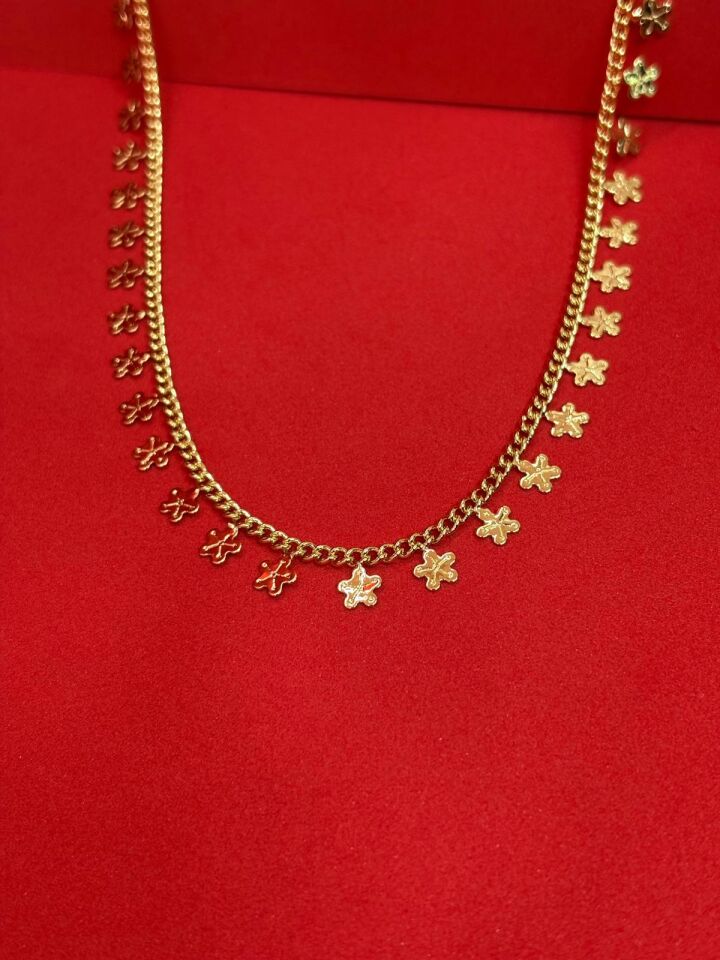 14K Gold Renk Kaplama Xuping Papatya Yolu Kolye