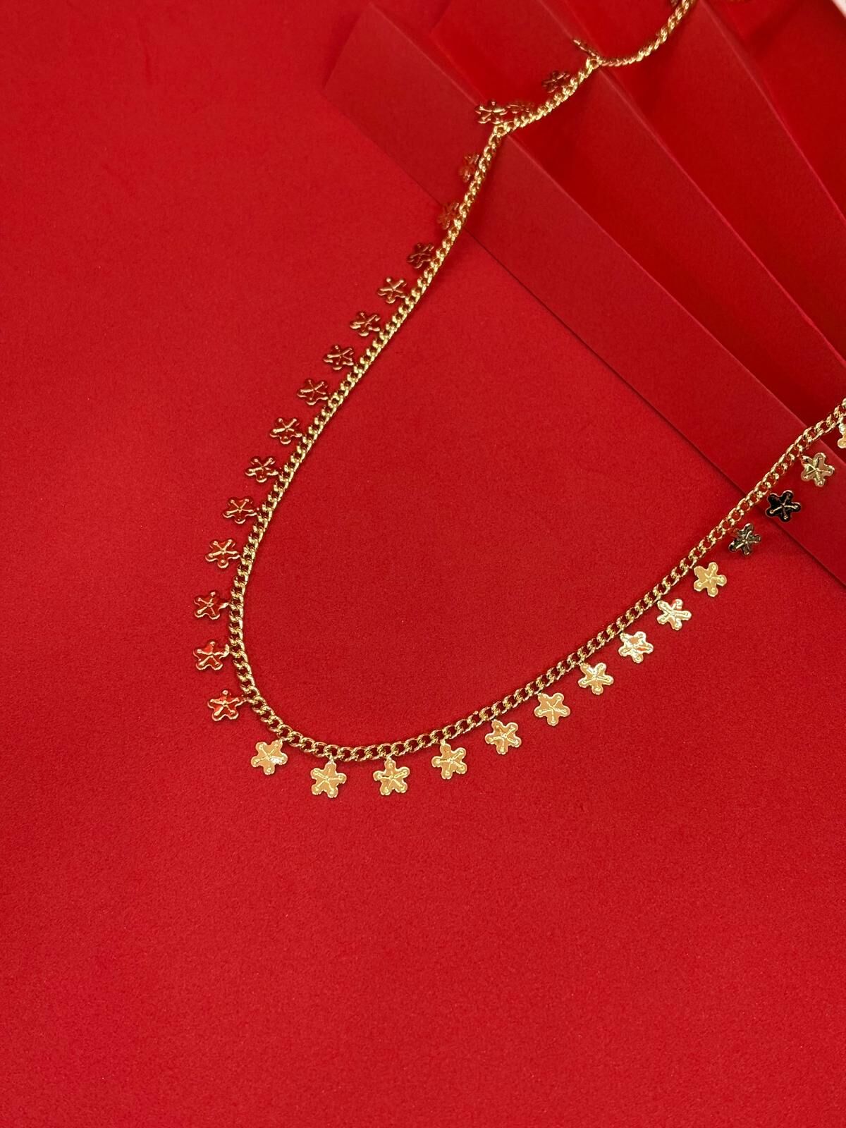 14K Gold Renk Kaplama Xuping Papatya Yolu Kolye