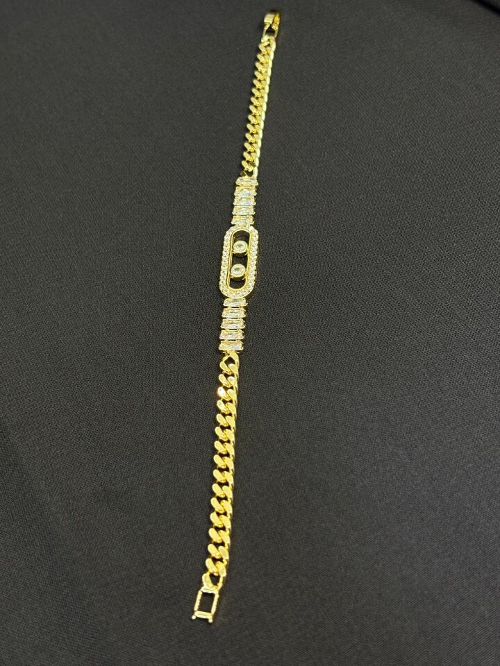 Melisa Takı & Aksesuar 14K Gold Renk Xuping Gurmet Taşlı Bileklik