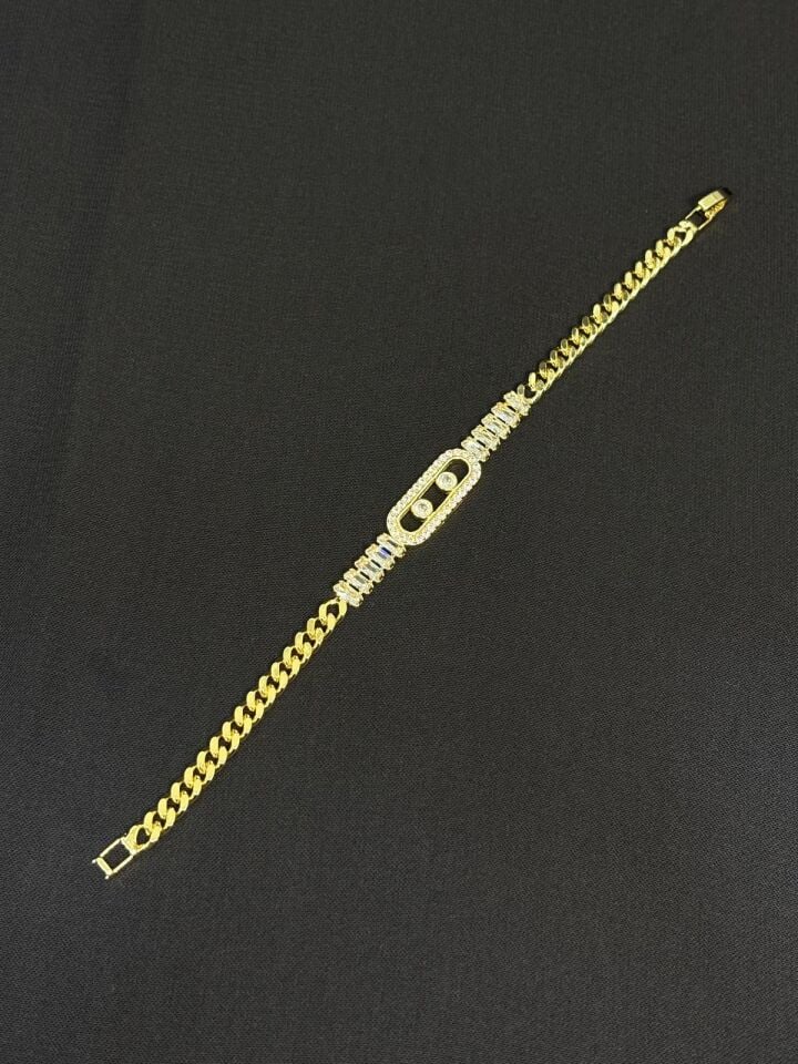 Melisa Takı & Aksesuar 14K Gold Renk Xuping Gurmet Taşlı Bileklik