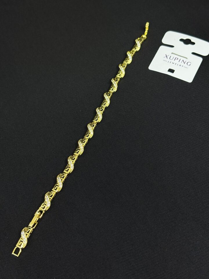Melisa Takı & Aksesuar 14K Gold Renk Xuping Zirkon Taşlı Bileklik
