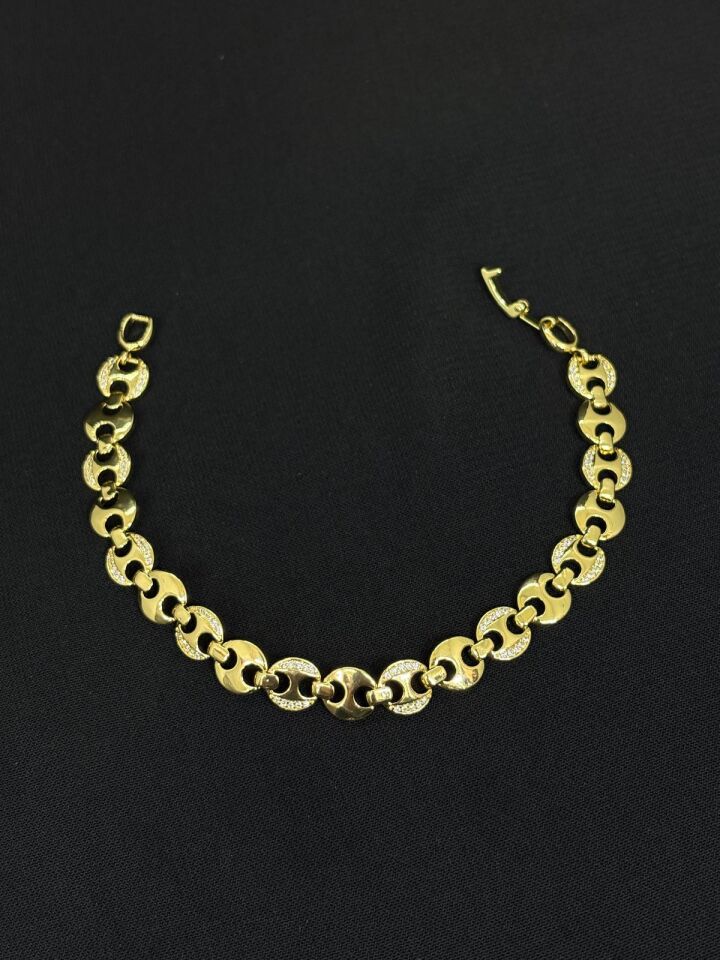Melisa Takı & Aksesuar 14K Gold Renk Xuping Zirkon Taşlı Bileklik
