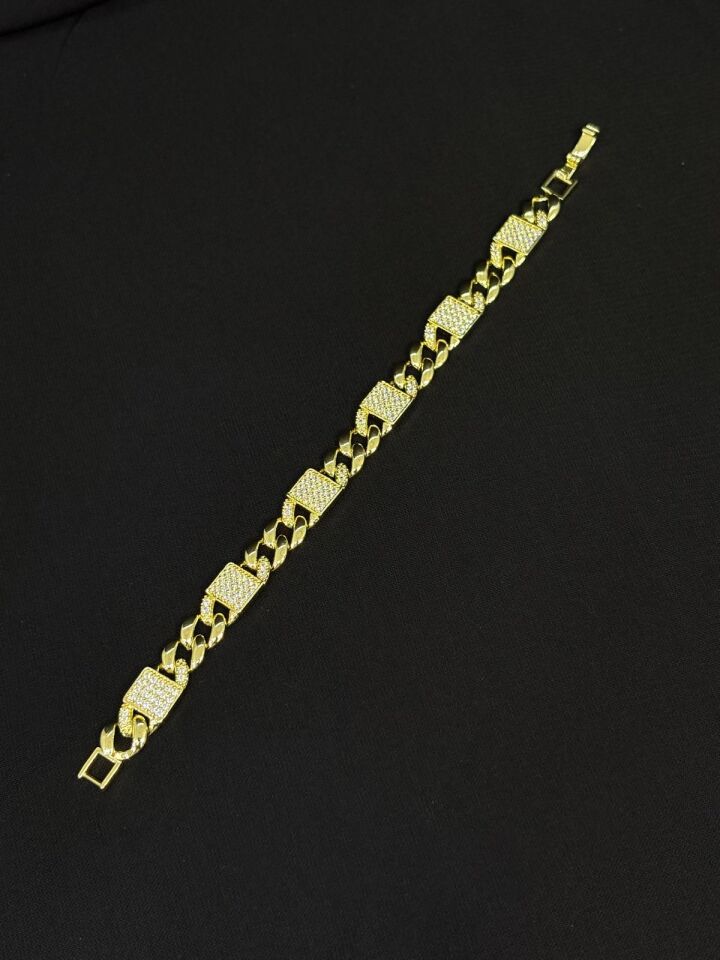 Melisa Takı & Aksesuar 14K Gold Renk Xuping Zirkon Taşlı Bileklik 19cm
