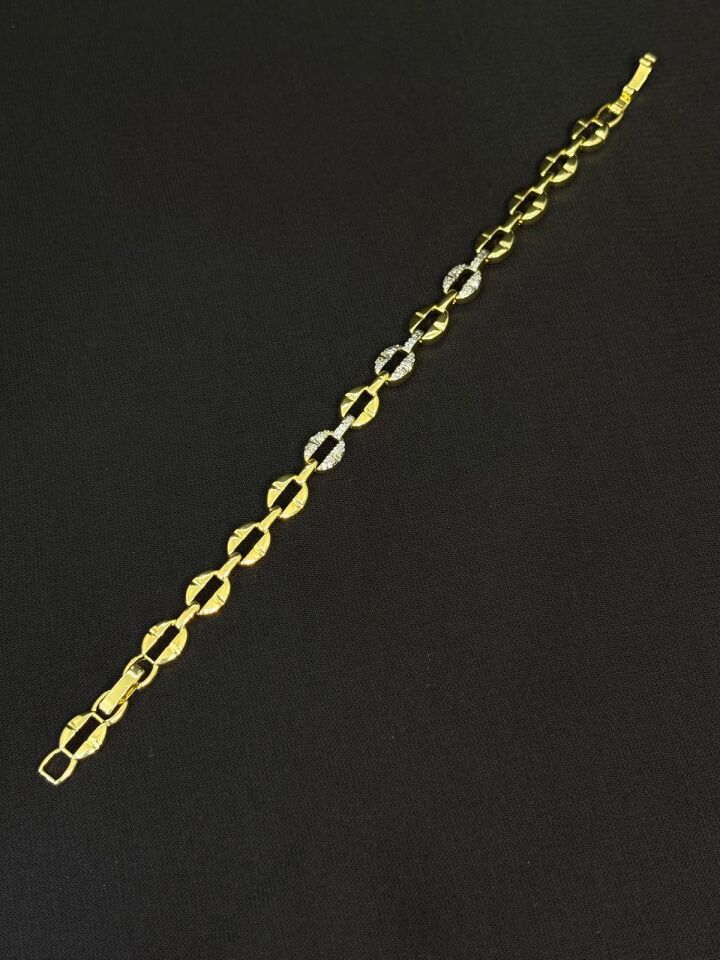 Melisa Takı & Aksesuar 14K Gold Renk Xuping Zirkon Taşlı Bileklik 18+2 cm