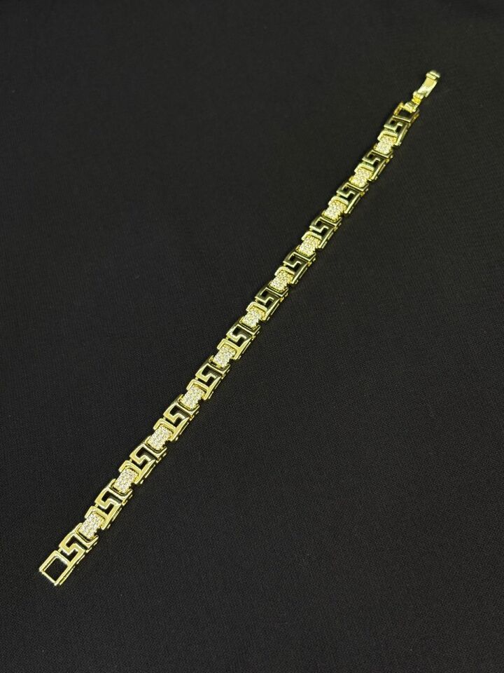 Melisa Takı & Aksesuar 14K Gold Renk Xuping Zirkon Taşlı Bileklik 19cm