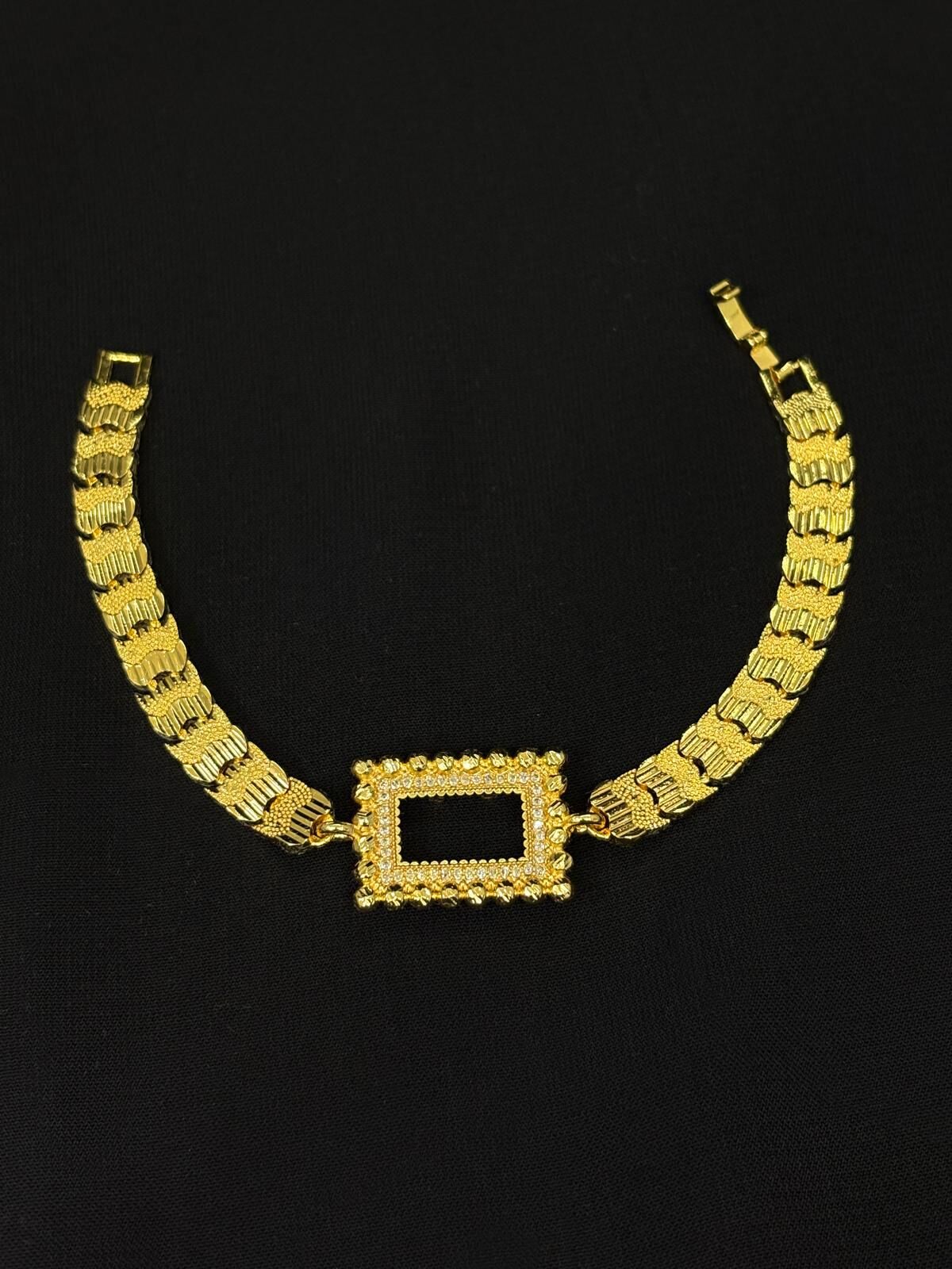 Melisa Takı & Aksesuar 24K Kaplama Gold Renk Gramlık Bileklik 19,5cm (ayarlanabilir)