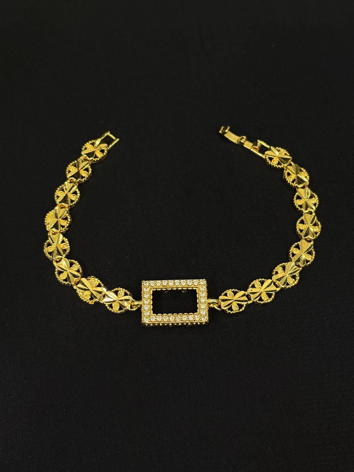 Melisa Takı & Aksesuar 24K Kaplama Gold Renk Gramlık Bileklik 20cm (ayarlanabilir)