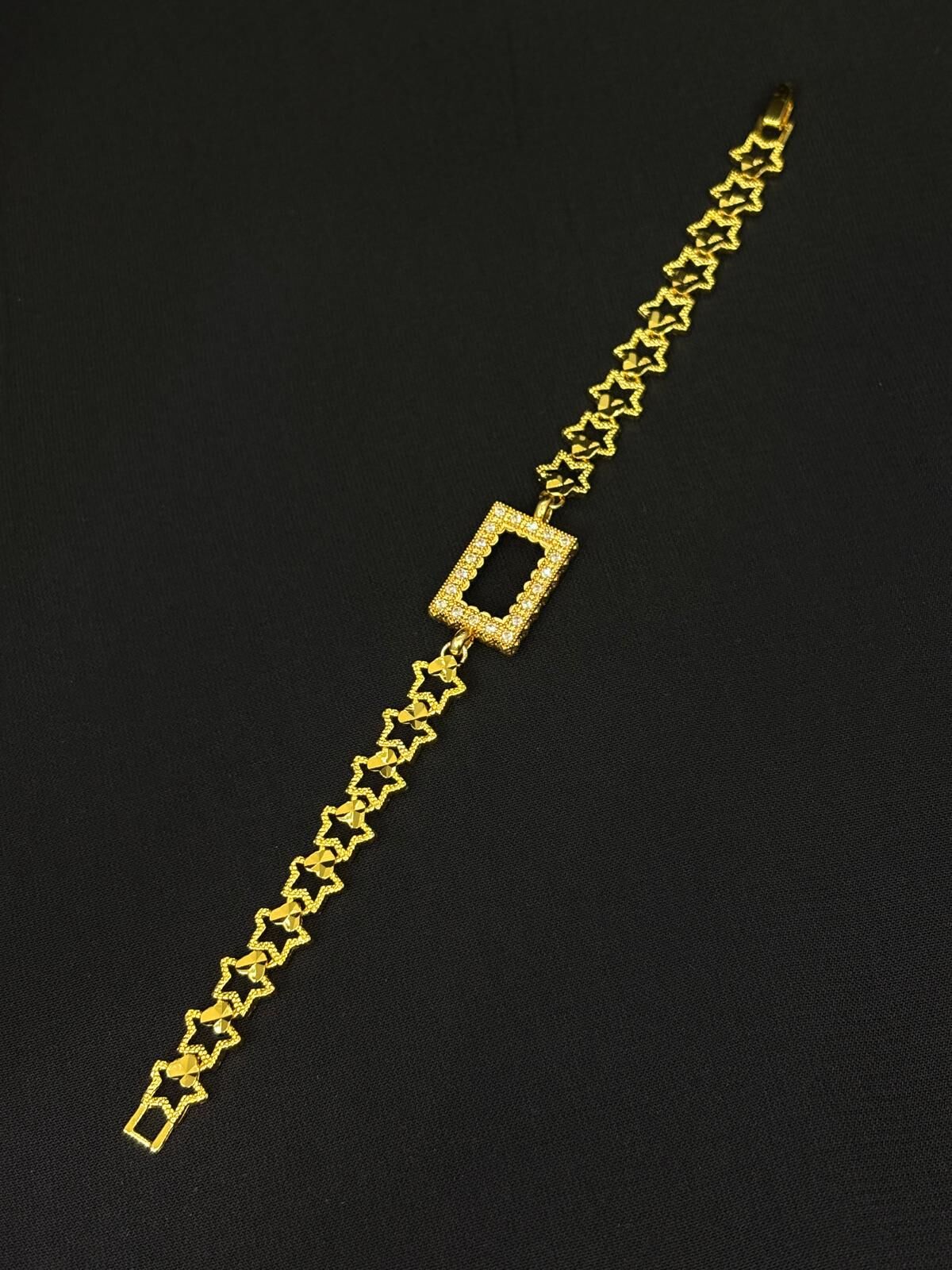 Melisa Takı & Aksesuar 24K Kaplama Gold Renk Gramlık Bileklik 20cm (ayarlanabilir)