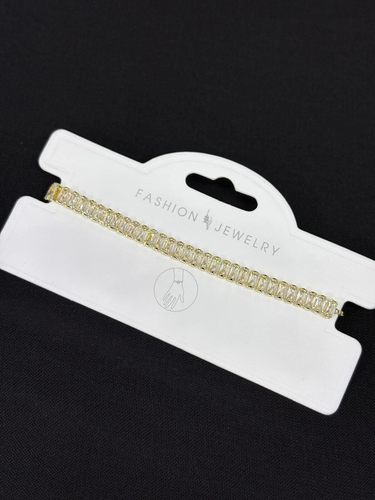 316L Çelik Jewelry Gold Renk Asansörlü Bileklik