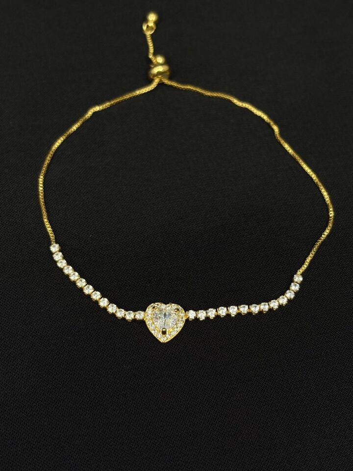 316L Çelik Jewelry Gold Renk Asansörlü Bileklik