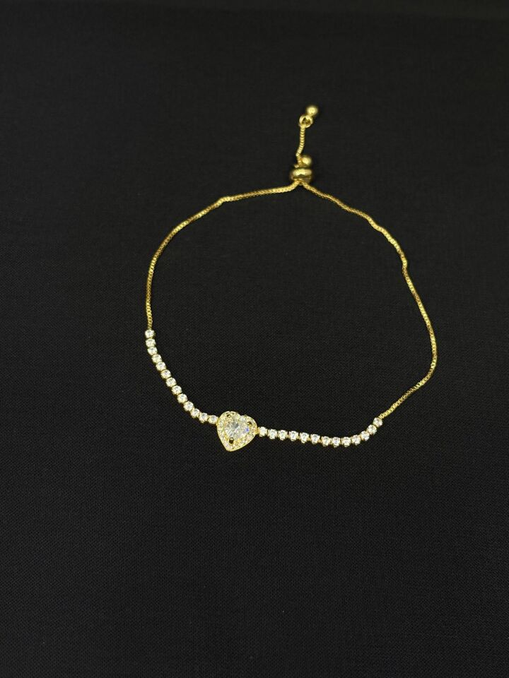 316L Çelik Jewelry Gold Renk Asansörlü Bileklik