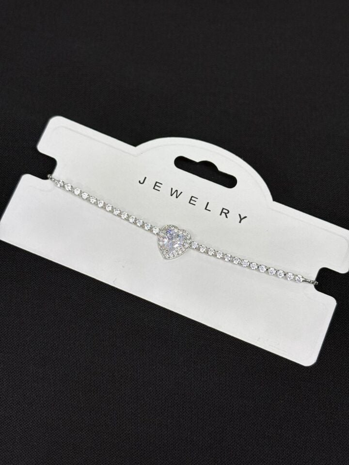 316L Çelik Jewelry Gümüş Renk Asansörlü Bileklik