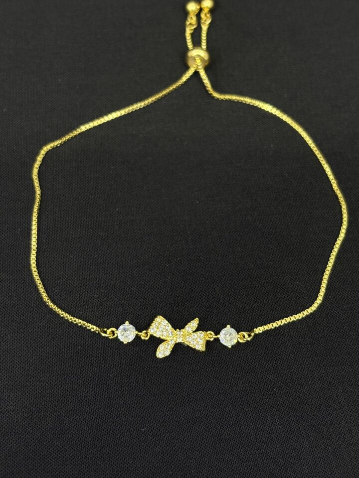 316L Çelik Jewelry Gold Renk Asansörlü Bileklik