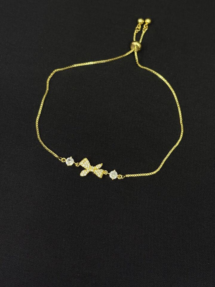316L Çelik Jewelry Gold Renk Asansörlü Bileklik