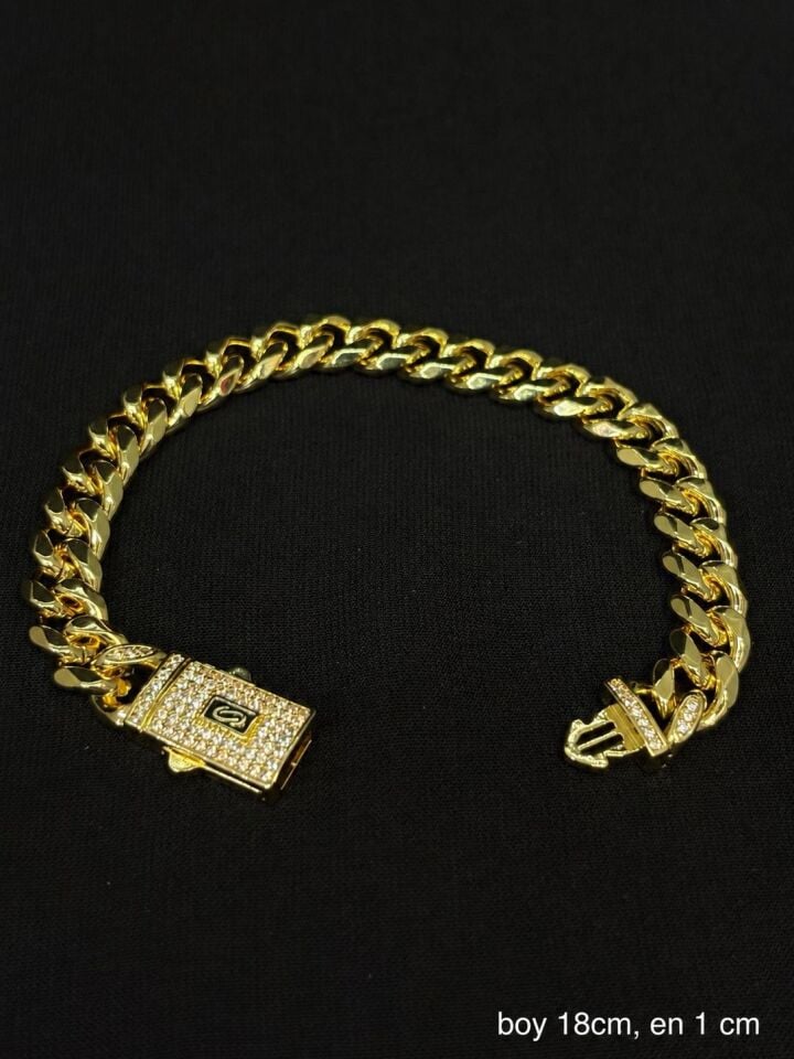 Melisa Takı & Aksesuar 14K Gurmet Taşlı Bileklik 18cm
