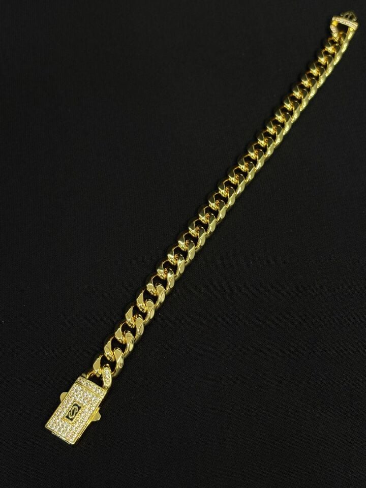 Melisa Takı & Aksesuar 14K Gurmet Taşlı Bileklik 18cm