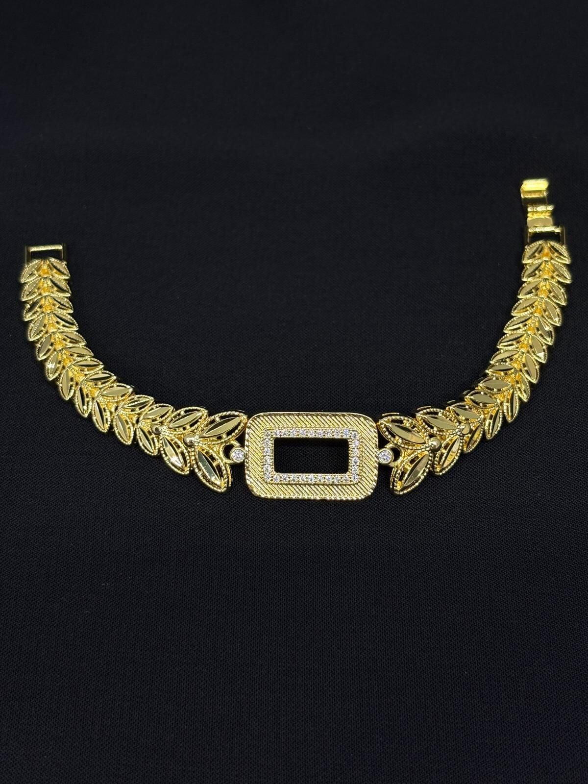 Melisa Takı & Aksesuar 24K Kaplama Gold Renk Gramlık Bileklik 18cm (ayarlanabilir)
